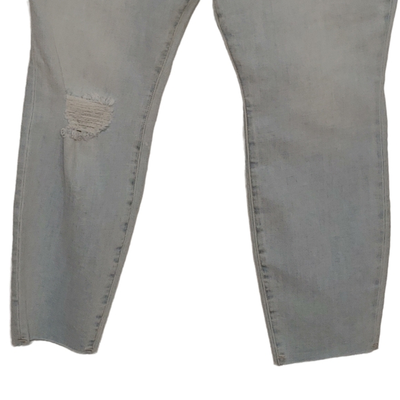 NWT GOOD AMERICAN Light wash good waist crop skinny jeans - Picture 7 of 16